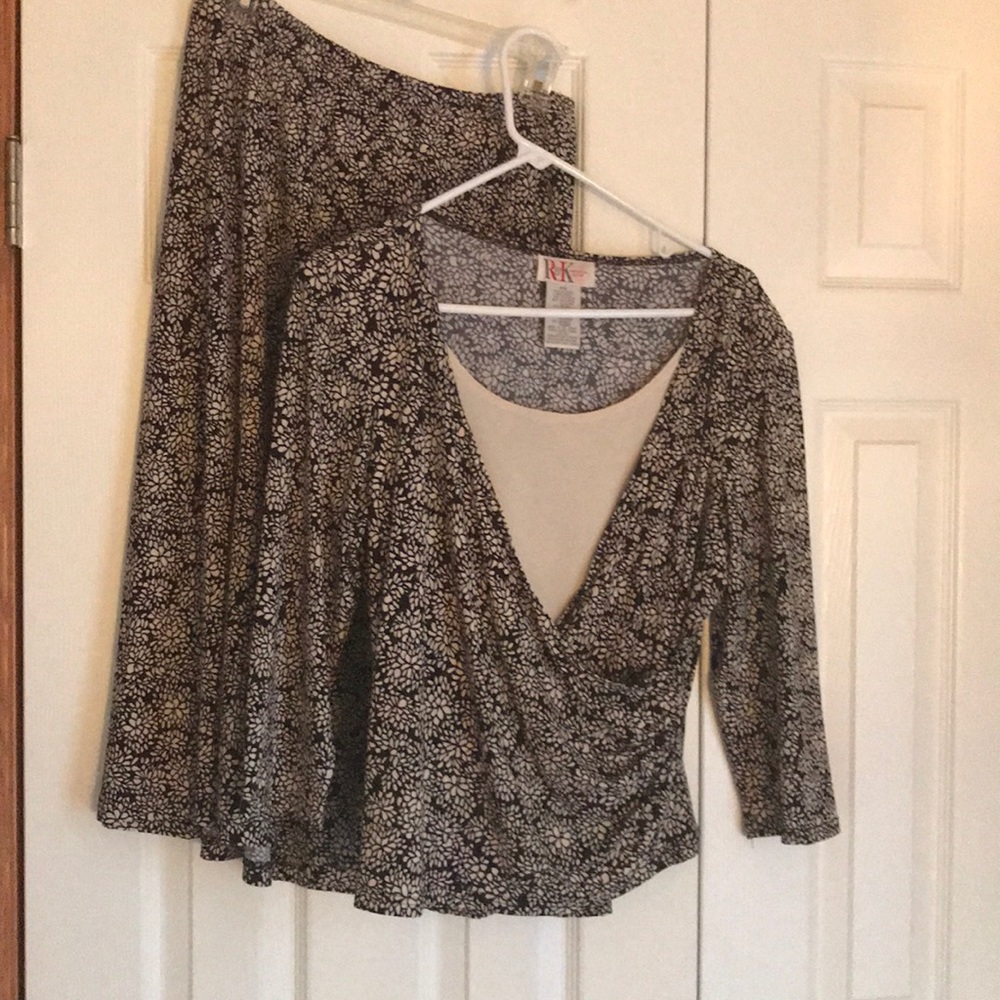 R&K Originals two piece dress